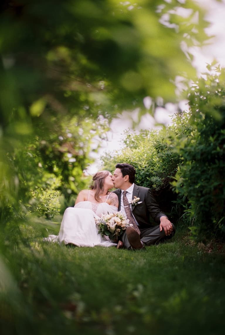 Vancouver Island wedding film photography by Sydney Woodward