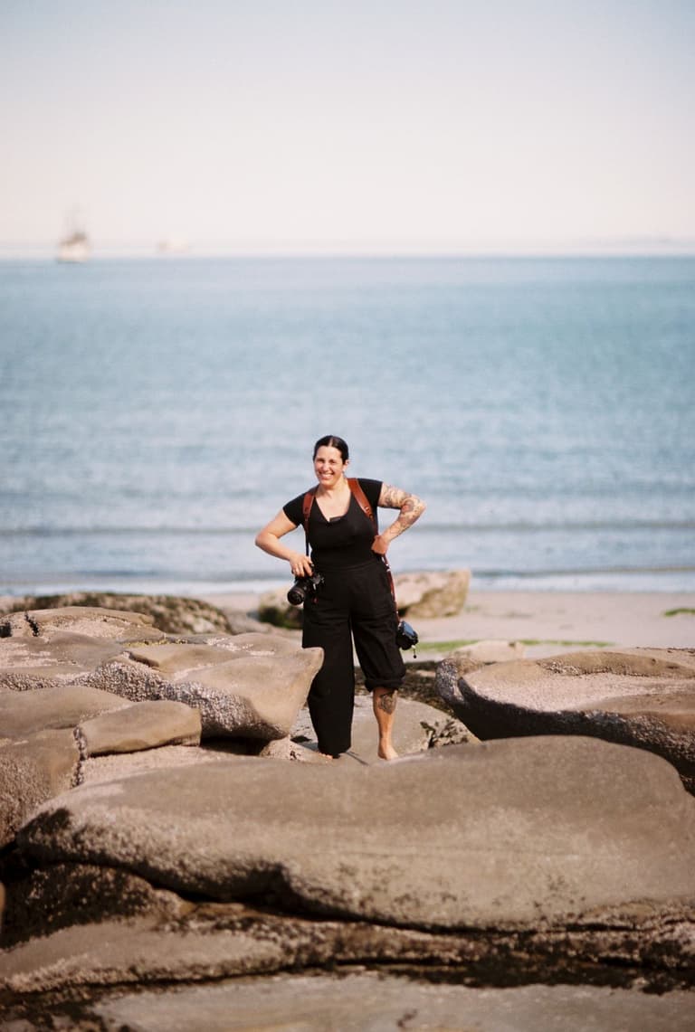 Vancouver Island wedding film photography by Sydney Woodward