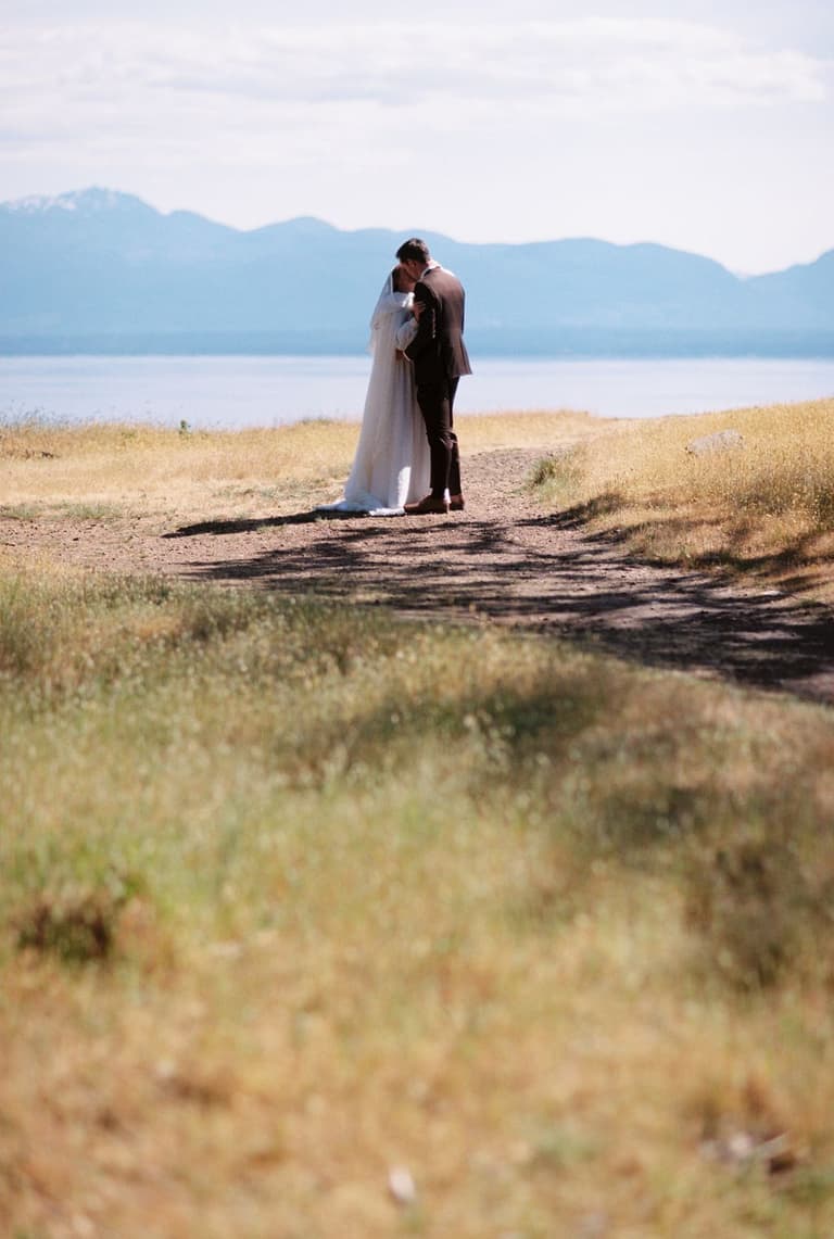 Vancouver Island wedding film photography by Sydney Woodward